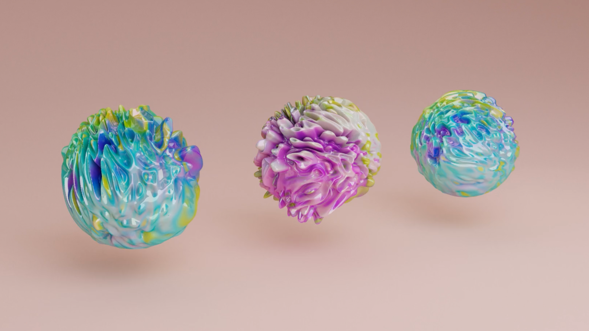 Still screenshot from a procedurally generated animation