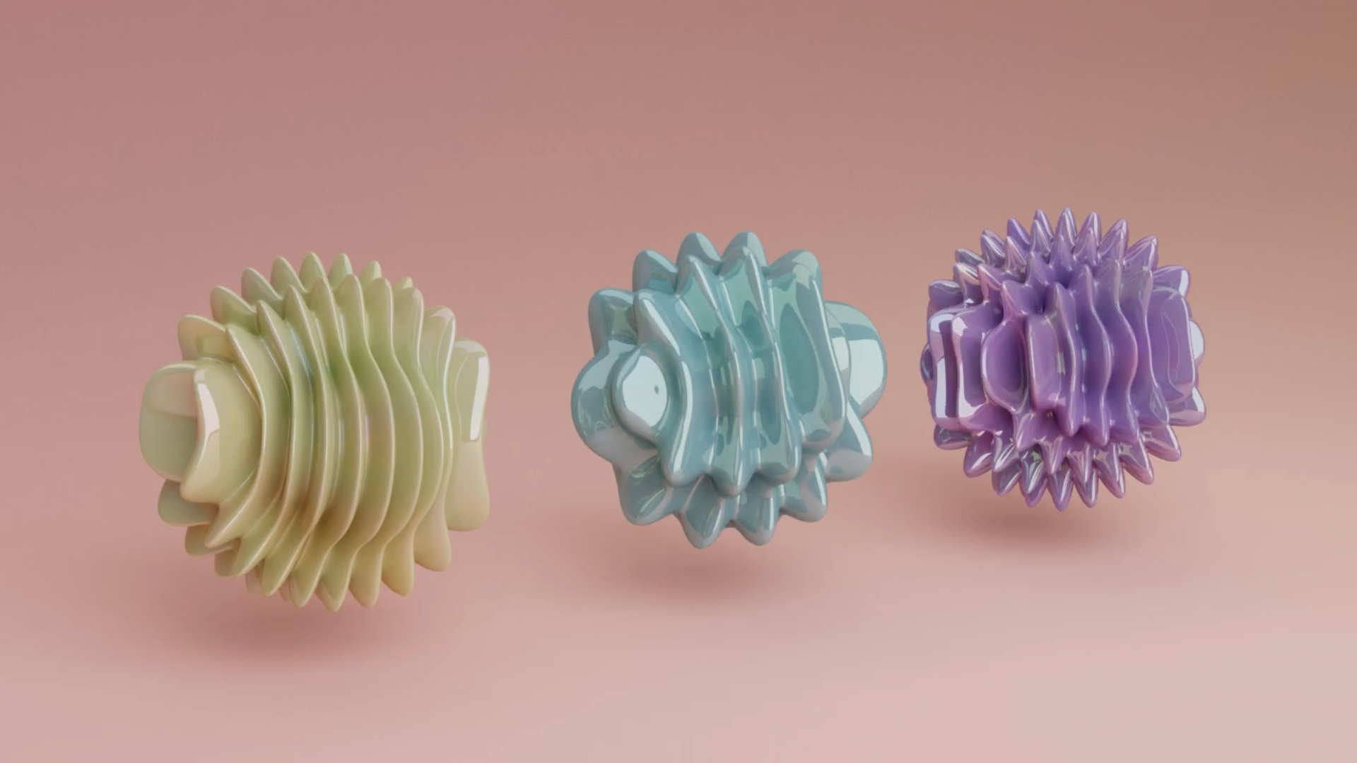 Still screenshot from a procedurally generated animation